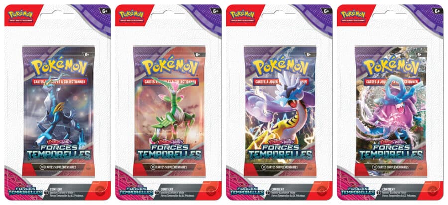 Boosters Pokémon Forces Temporelles Blister EV05 FR