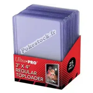 toploader-pokemon-ultrapro Toploader ultrapro pokemon 3x4 Clear Regular x25
