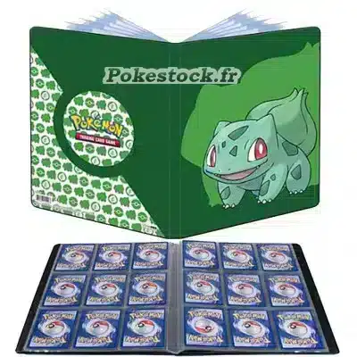 pokemon-portfolio-bulbizarre Classeur bulbizarre 180 cartes pokemon