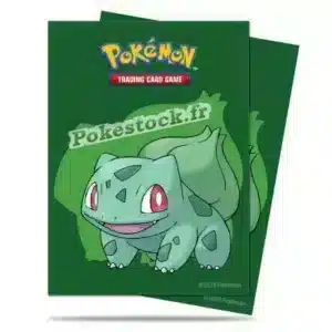 pokemon-sleeves-bulbizarre protection sleeve cartes pokemon