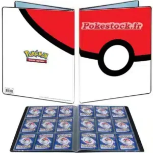portfolio-Pokeball-a4 classeur pokemon de 180 cartes pokeball