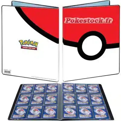 portfolio-Pokeball-a4 classeur pokemon de 180 cartes pokeball