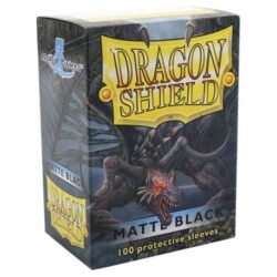 Dragon Shield - Sleeves - Noir - Pokémon - Mat x100