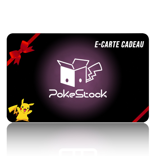 E-Carte Cadeau Pokémon - PokeStock (Montant personnalisable à partir de 5€)  