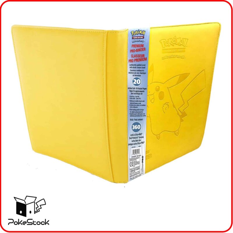probinder-pikachu-similicuir Pro-Binder - Pikachu - SIMILICUIR