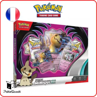 Coffret pokemon Mimiqui ex fr