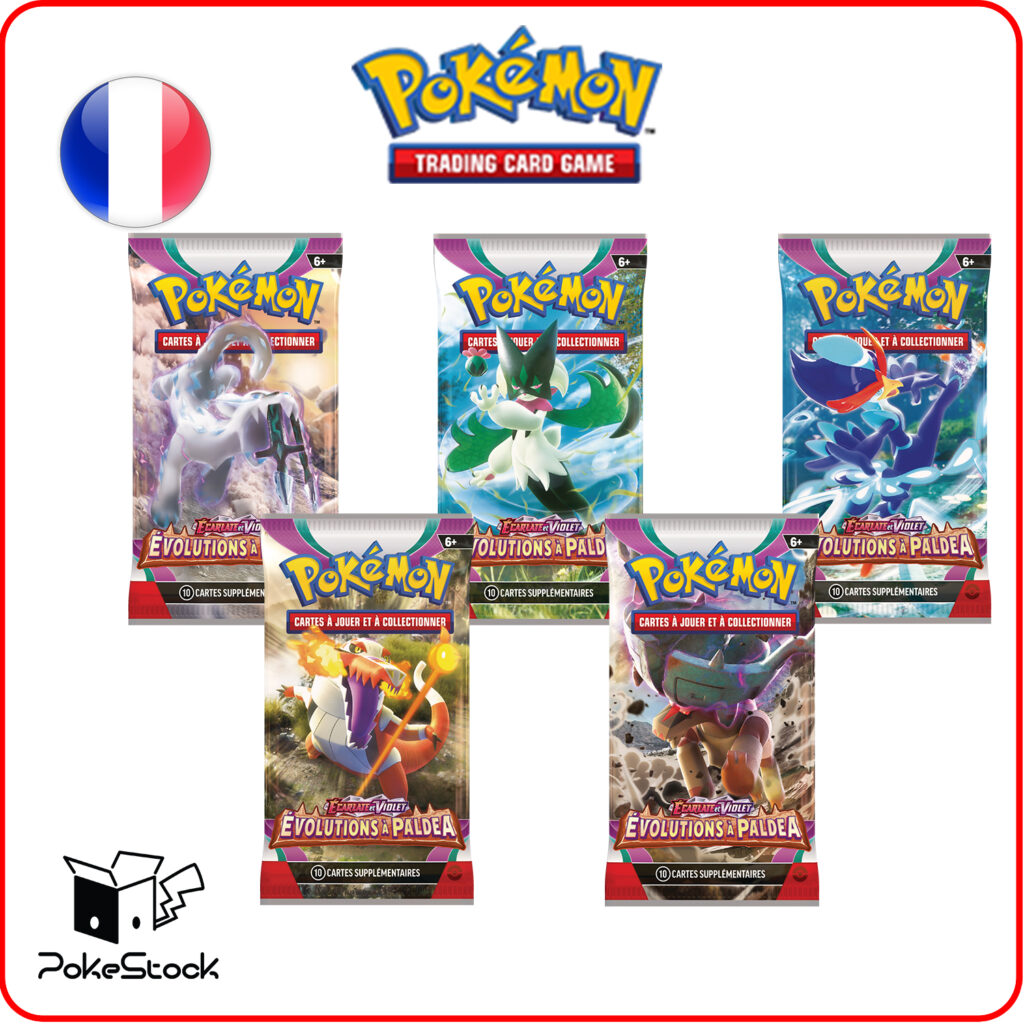 Booster Pokémon Ev02 Français Evolutions à Paldea X1