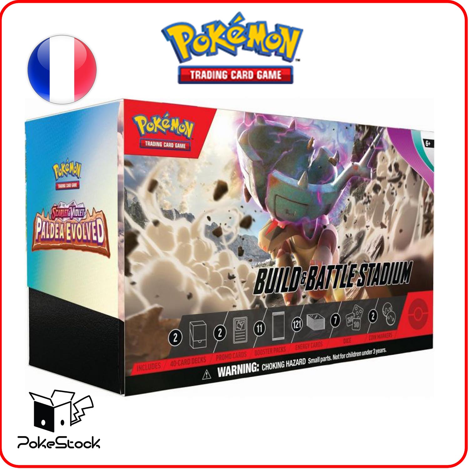 Display - Pokemon - Évolutions à Paldea - EV2 - Kit d'Avant Première -  Français
