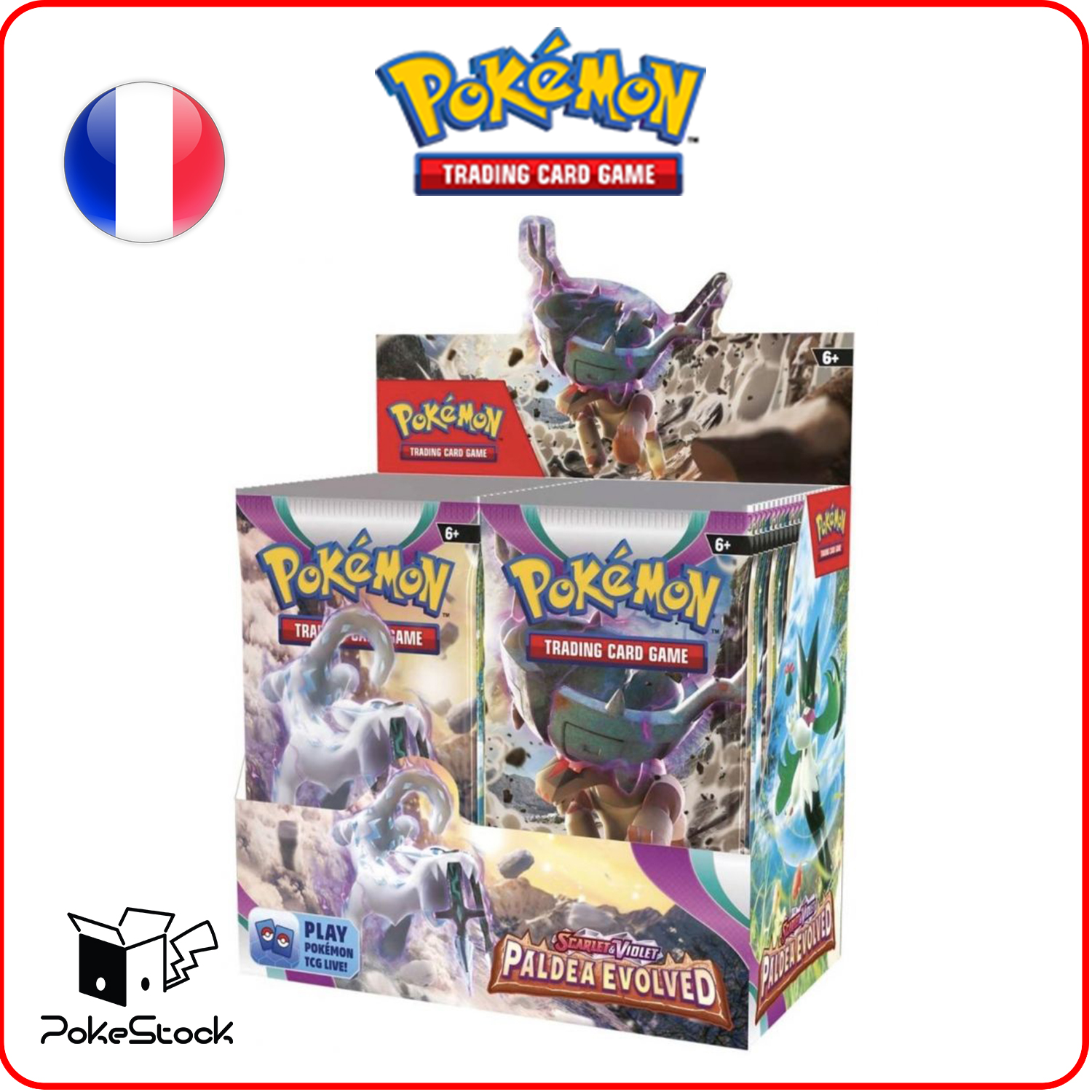 Booster Pokémon EV02 - Français - Evolutions à Paldea x1