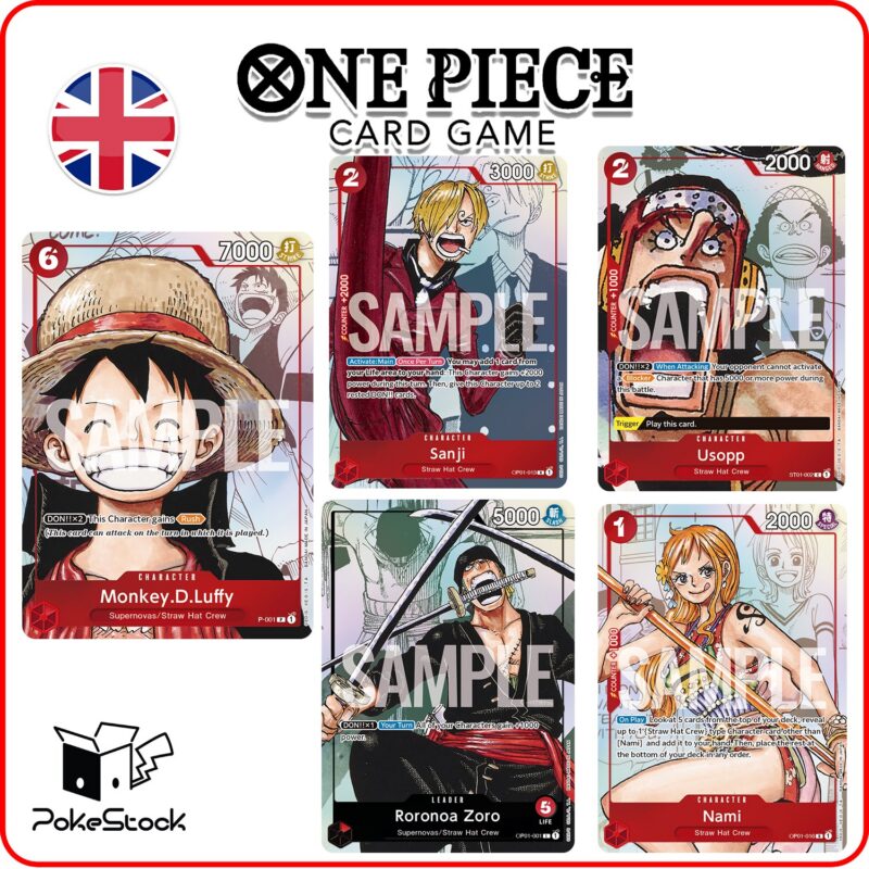 cartes présentes dans le coffrets one piece 25 edition