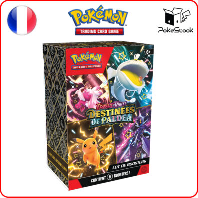 Bundle 6 boosters EV04.5 - Destinées de Paldea - FR