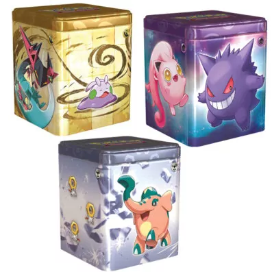 tin cube 2024 Pokémon lot de 3