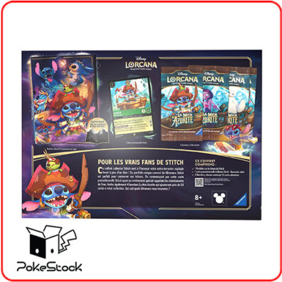 Presentation du coffret collectotr stitch lorcana disney