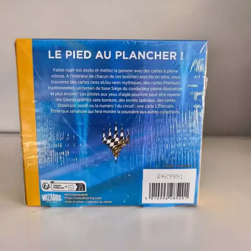 dos-coffret-boosters-aetherdrift-fr Display de magic the gathering Aetherdrift version collector en français