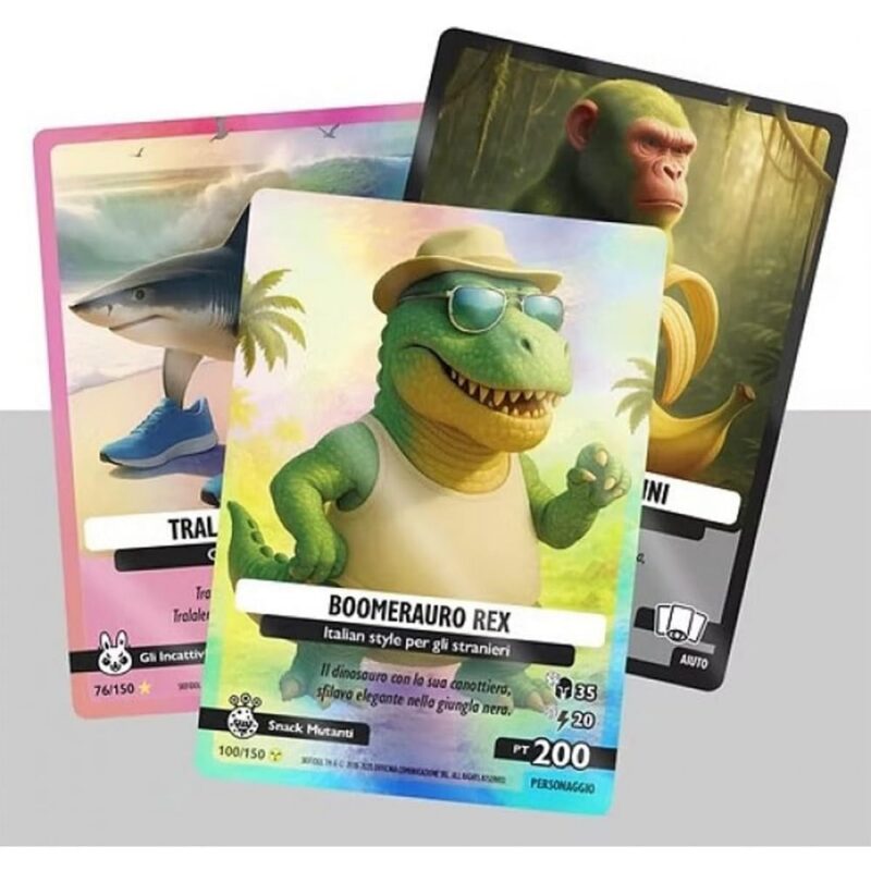 Cartes rares de la Display officielle Italian BRAINROT – personnages viraux