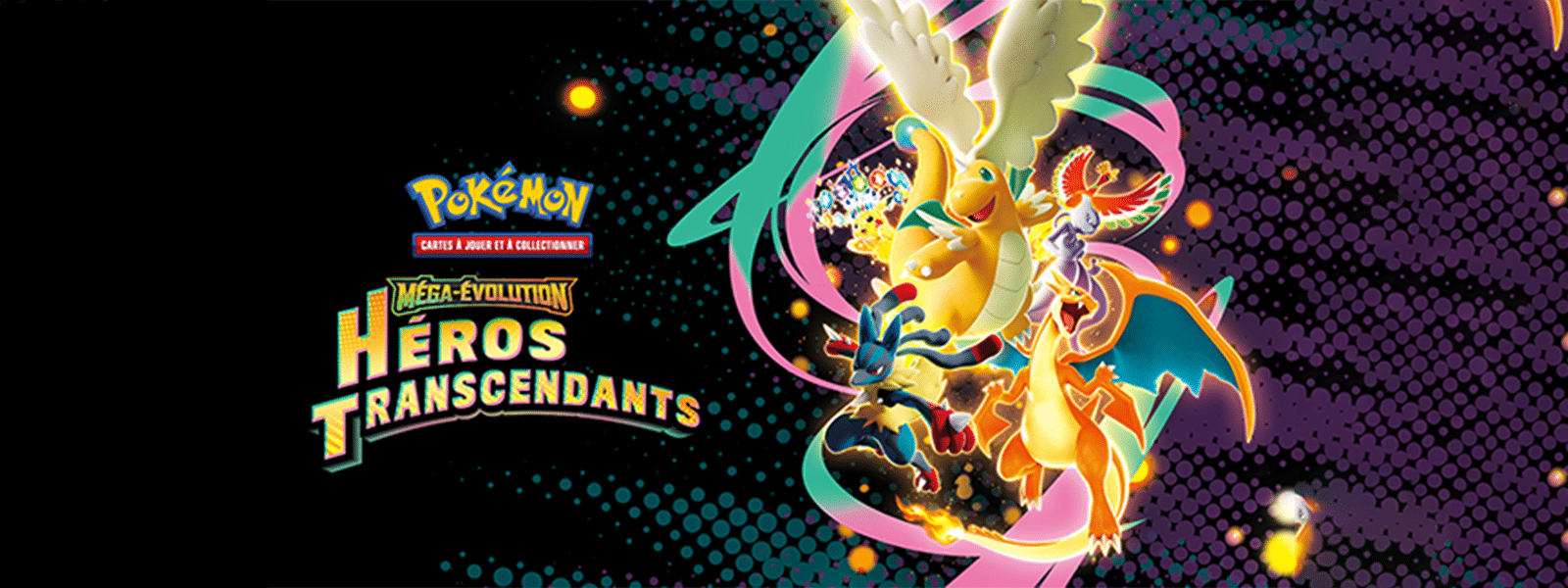 Bannière Pokémon Héros Transcendants Pokestock